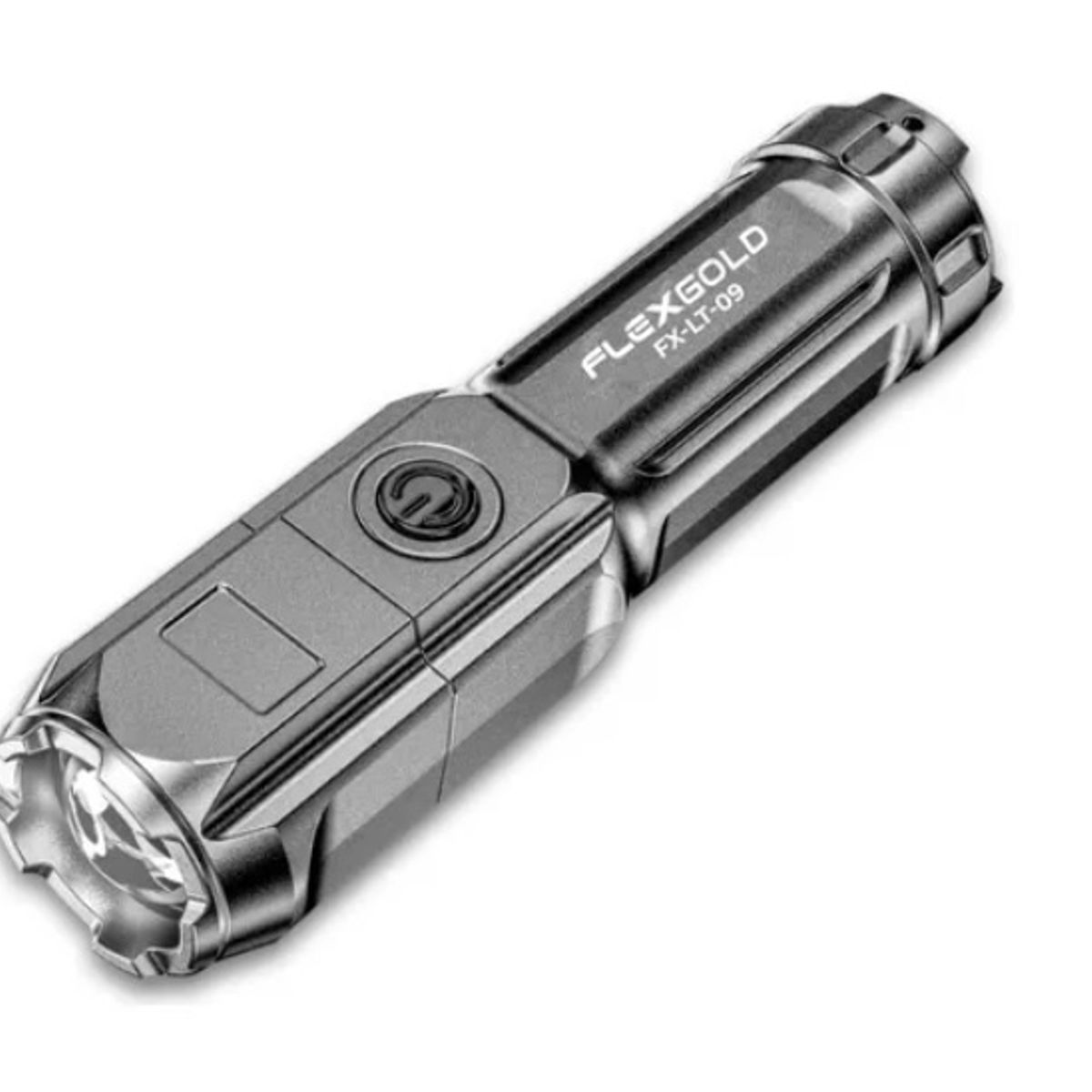 GENERICO - Linterna Led Portátil De Alto Brillo Recargable Por Usb.