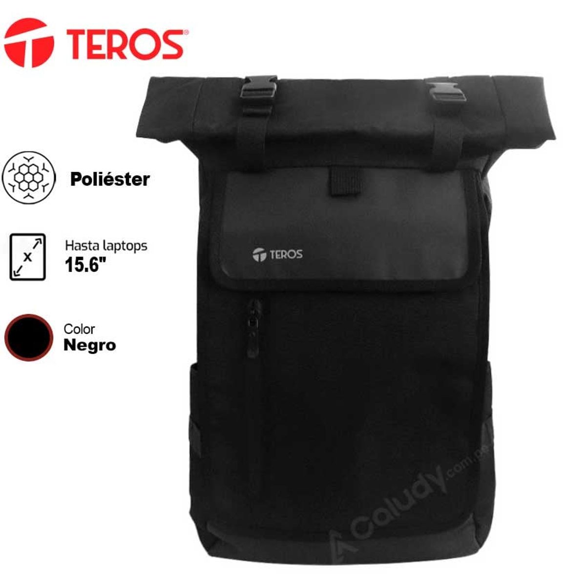 TEROS - Mochila TEROS TE-ACS9018 poliéster notebooks hasta 156 negro
