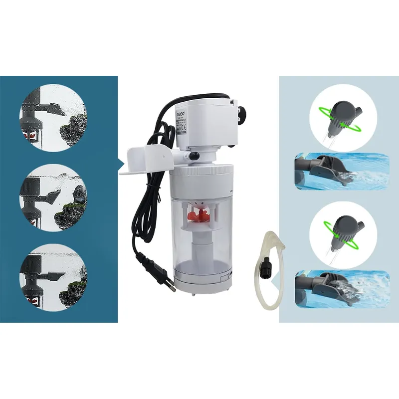 SOBO - FILTRO SOBO PARA ACUARIO MULTIFUNCION - ACUARIOS PEQUEÑOS