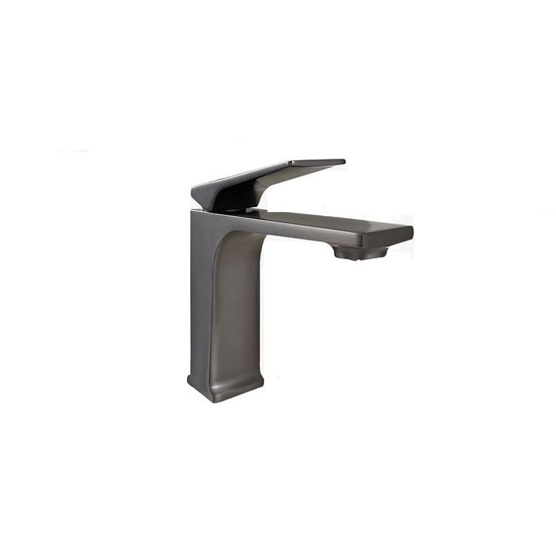 XM - MEZCLADORA MONCOMANDO DE LAVATORIO BAJO GRIS MATE M815703
