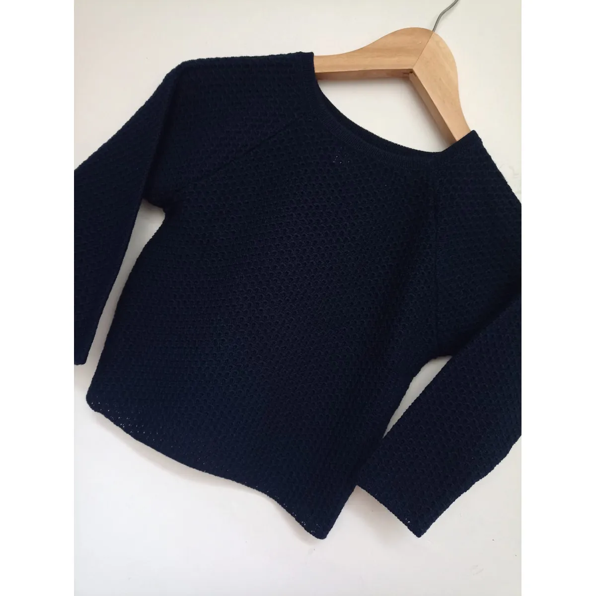 GENERICO - Chompa Waffle Crop de Niña