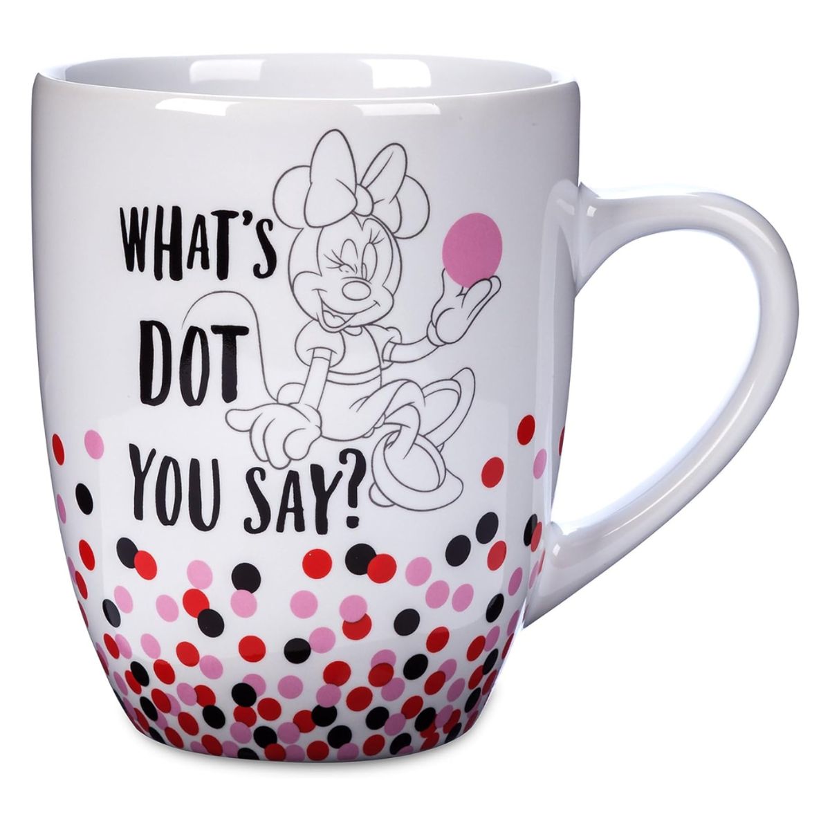 DISNEY CLASICOS - Mug Taza Disney Store Minnie Mouse Puntos