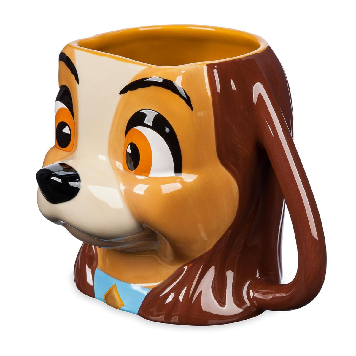 DISNEY CLASICOS - Mug Taza Disney Store Reina La Dama y el Vagabundo