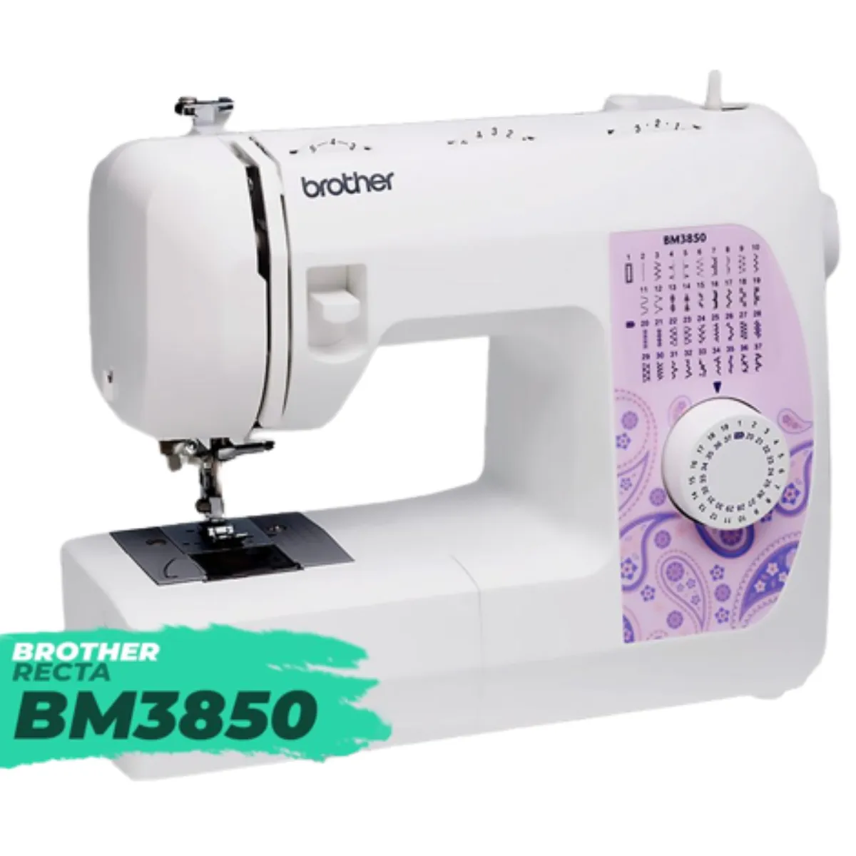 BROTHER - Brother Bm3850 - Maquina Coser Doméstica Semi Industrial