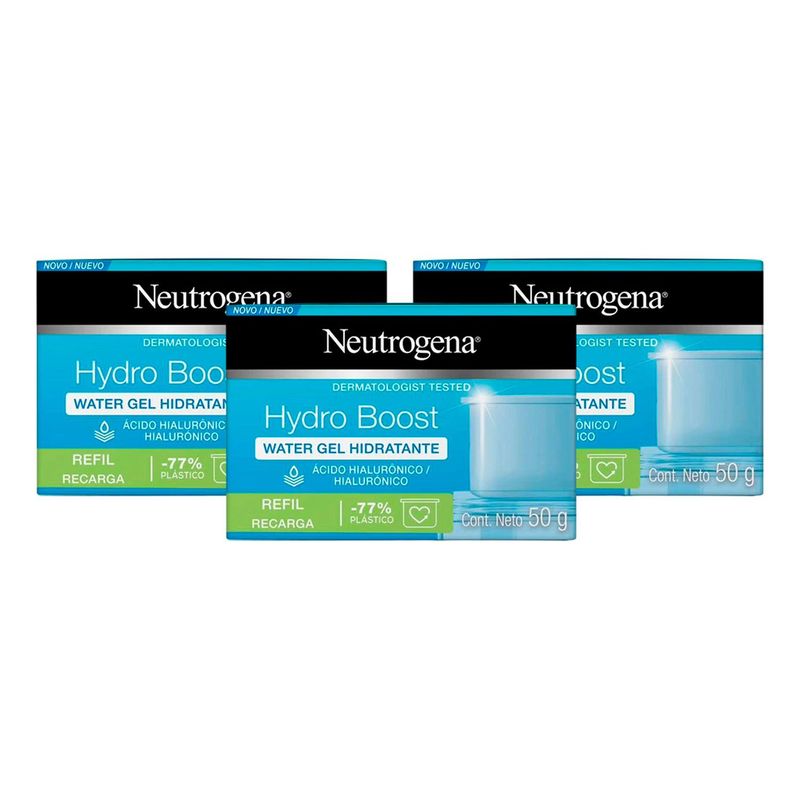 NEUTROGENA - Neutrogena Pack X3 Refill Hydro Boost Water Gel 50 G