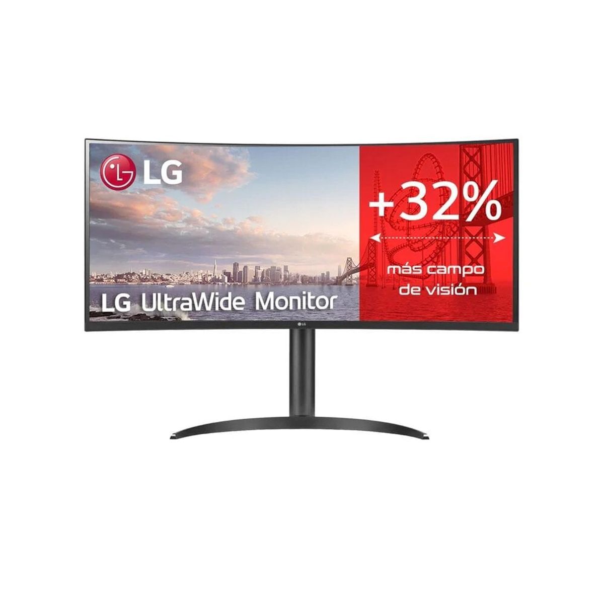 LG - MONITOR LG ULTRAWIDE 34WQ75C-B QHD 34 IPS CURVO