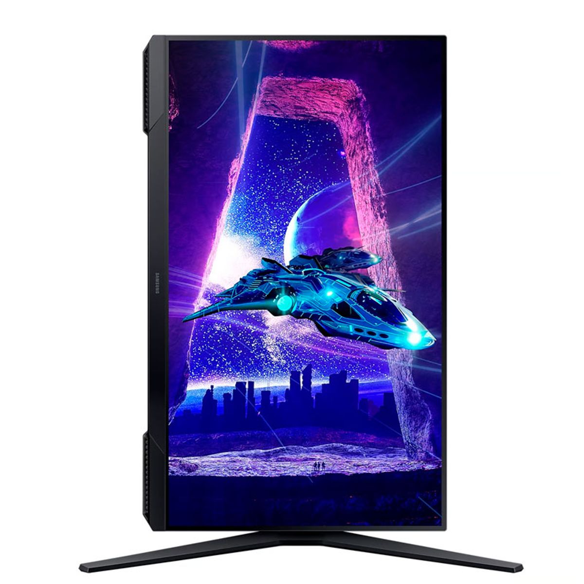 SAMSUNG - Monitor Samsung Odyssey G3 27 VA Full HD 1920 x 1080, 180Hz, 1MS, HDR10 AMD FreeSync