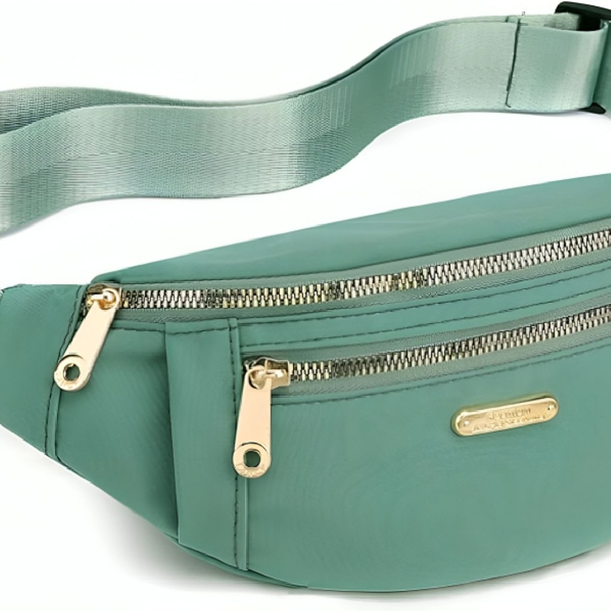 GENERICO - Canguro Riñonera Casual de Mujer con 3 cierres