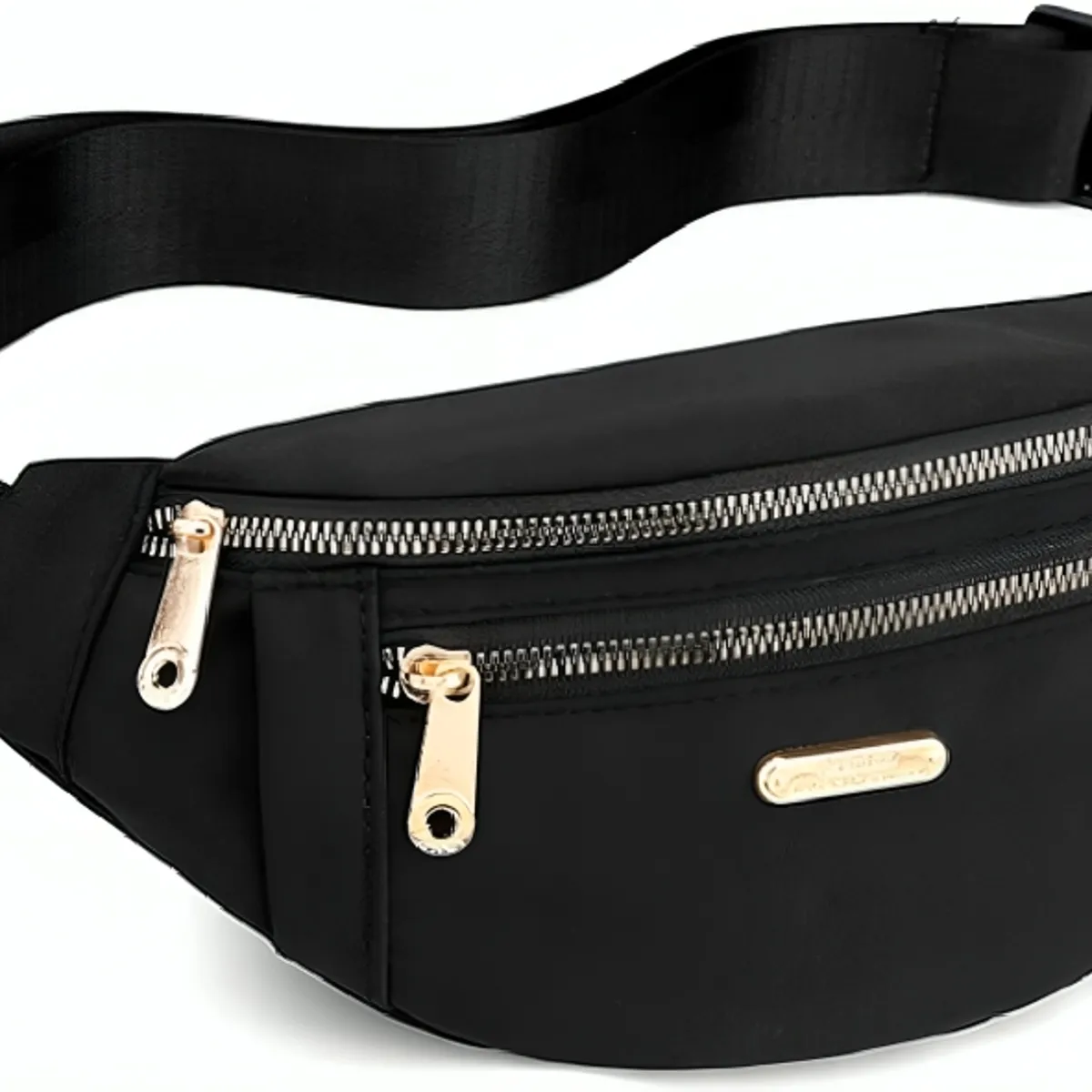 GENERICO - Canguro Riñonera Casual de Mujer con 3 cierres