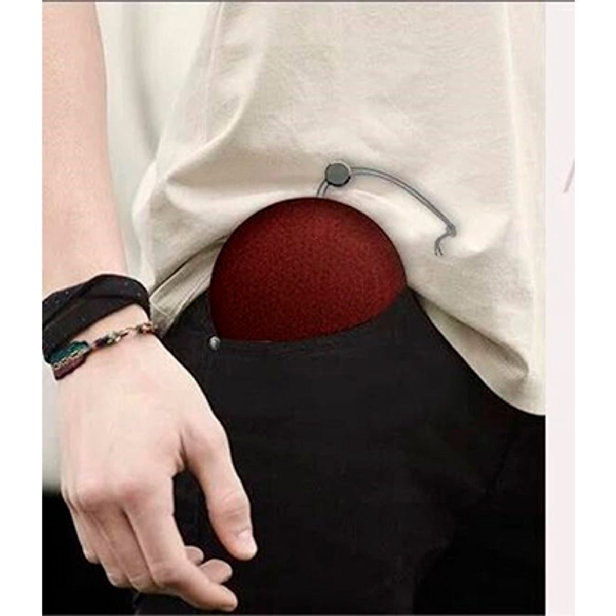 WELL BEING - PARLANTE BLUETOOH PORTATIL COLOR ROJO