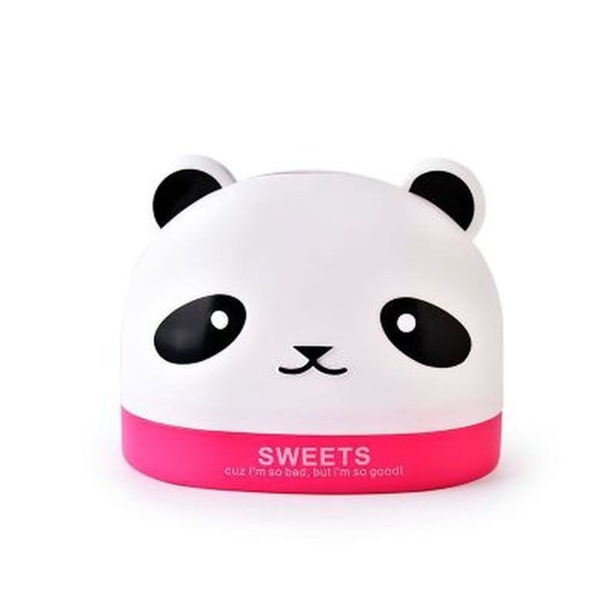 GENERICO - Porta ph pañuelos tissue Oso Panda Fucsia