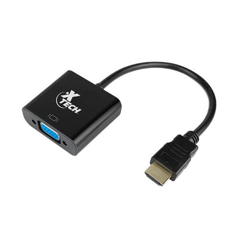 XTECH - ADAPTADOR DE VIDEO XTECH HDMIM A VGAH PN XTC-363