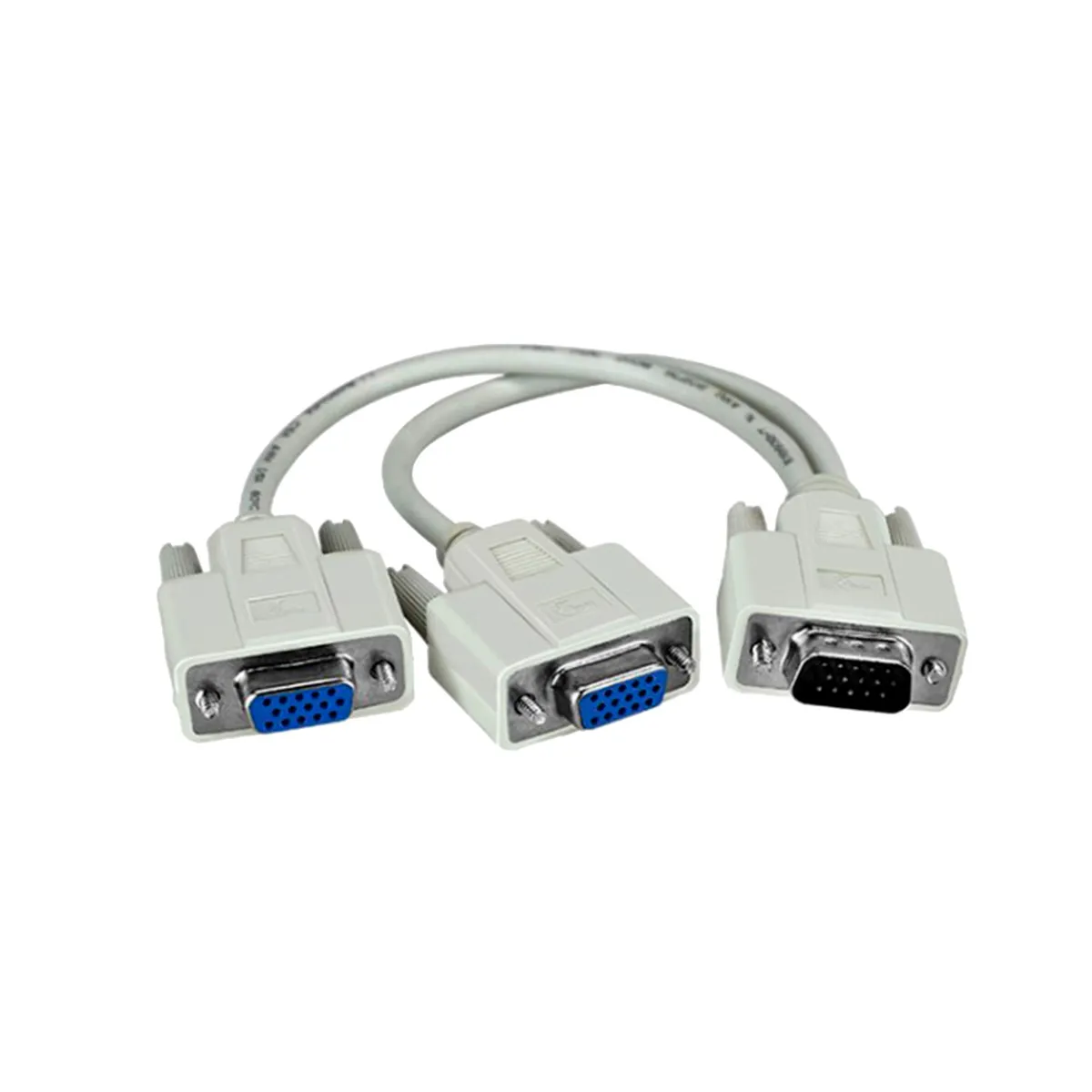 XTECH - CABLE XTECH MULTIPLE VGA MACHO A 2 - VGA HEMBRA PN XTC-325