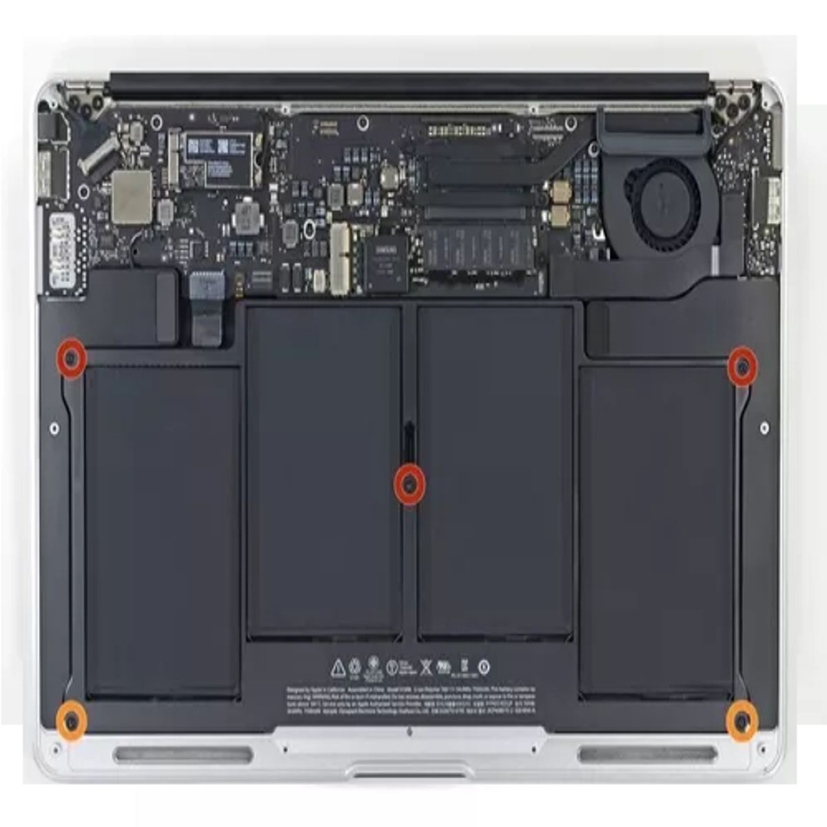 GENERICO - BATERIA A1496 PARA MACBOOK AIR 13" 2013, 2014, 2015, 2017