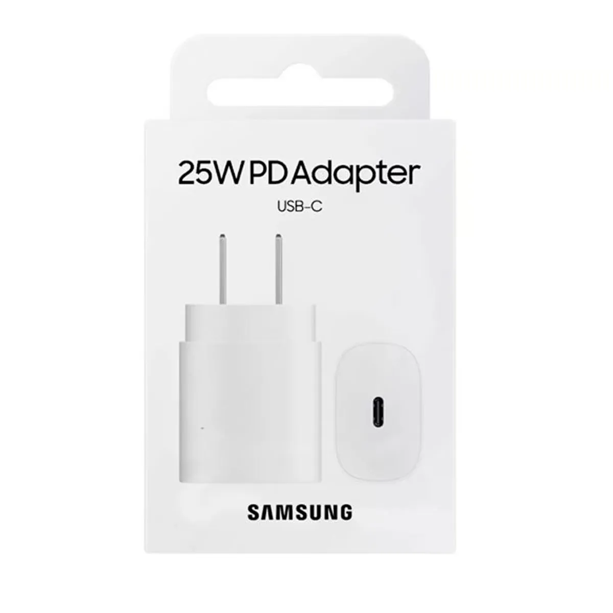 SAMSUNG - Cargador Samsung 25W para Galaxy A55 Sin Cable - Blanco