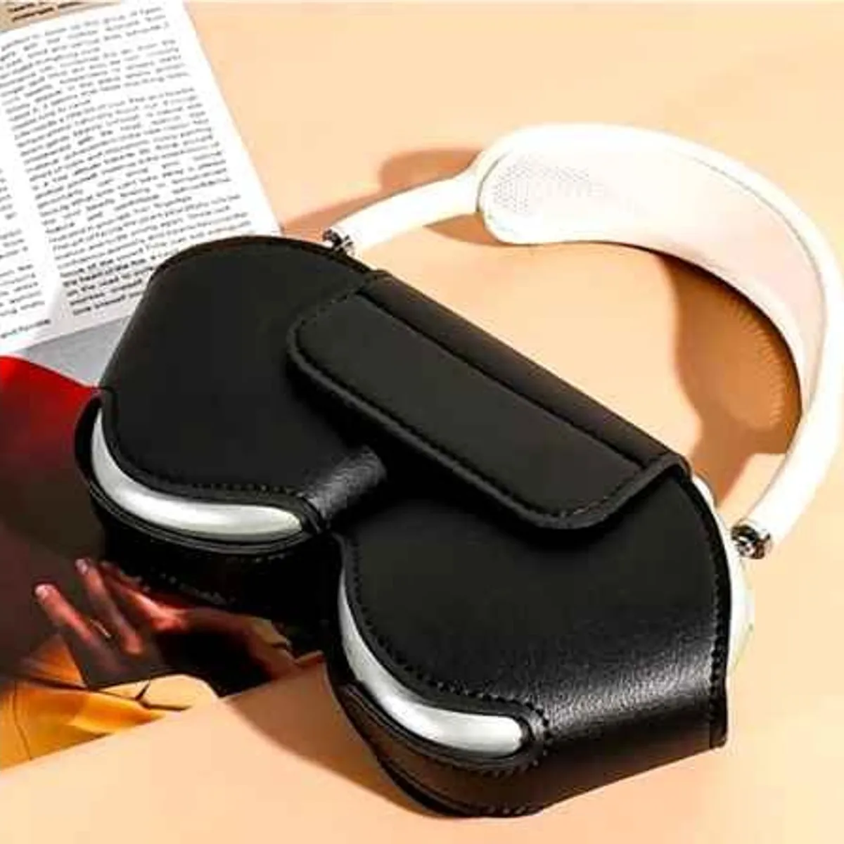 GENERICO - Case Estuche Funda Protector Para Apple AirPods Max Wireless negro