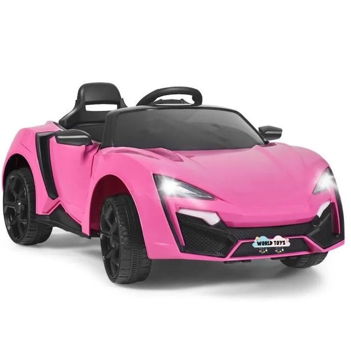 GENERICO - Carro a Batería Para Niños MURCIELAGO con Control Remoto