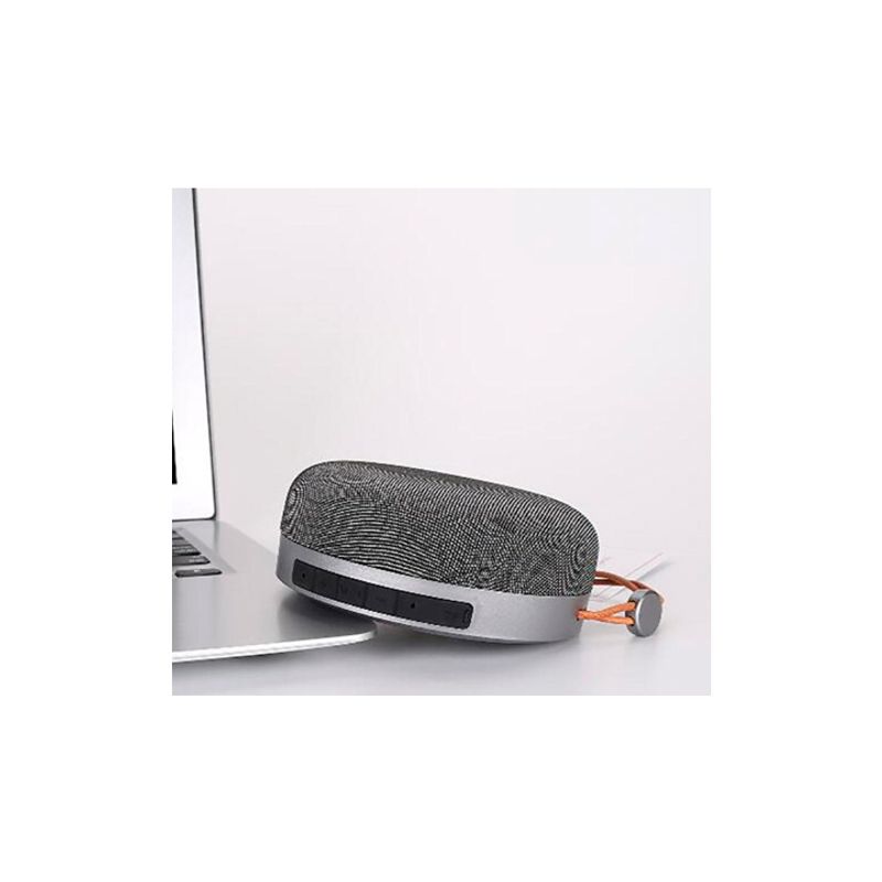 WELL BEING - PARLANTE BLUETOOH PORTATIL COLOR GRIS