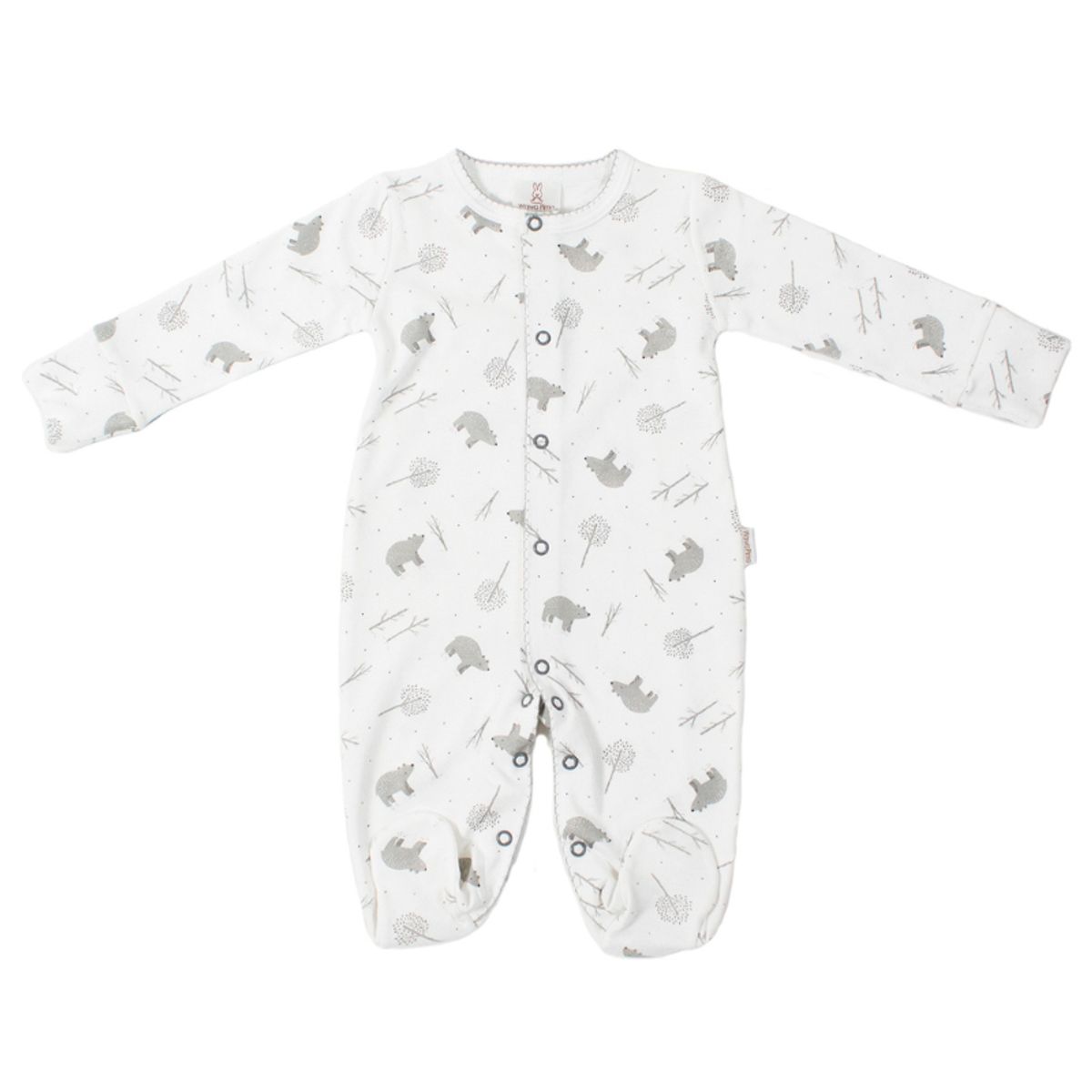 WAWA PIMA - PIJAMA  BEBÉ OSOS UNISEX WAWAPIMA 100% ALGODON PIMA