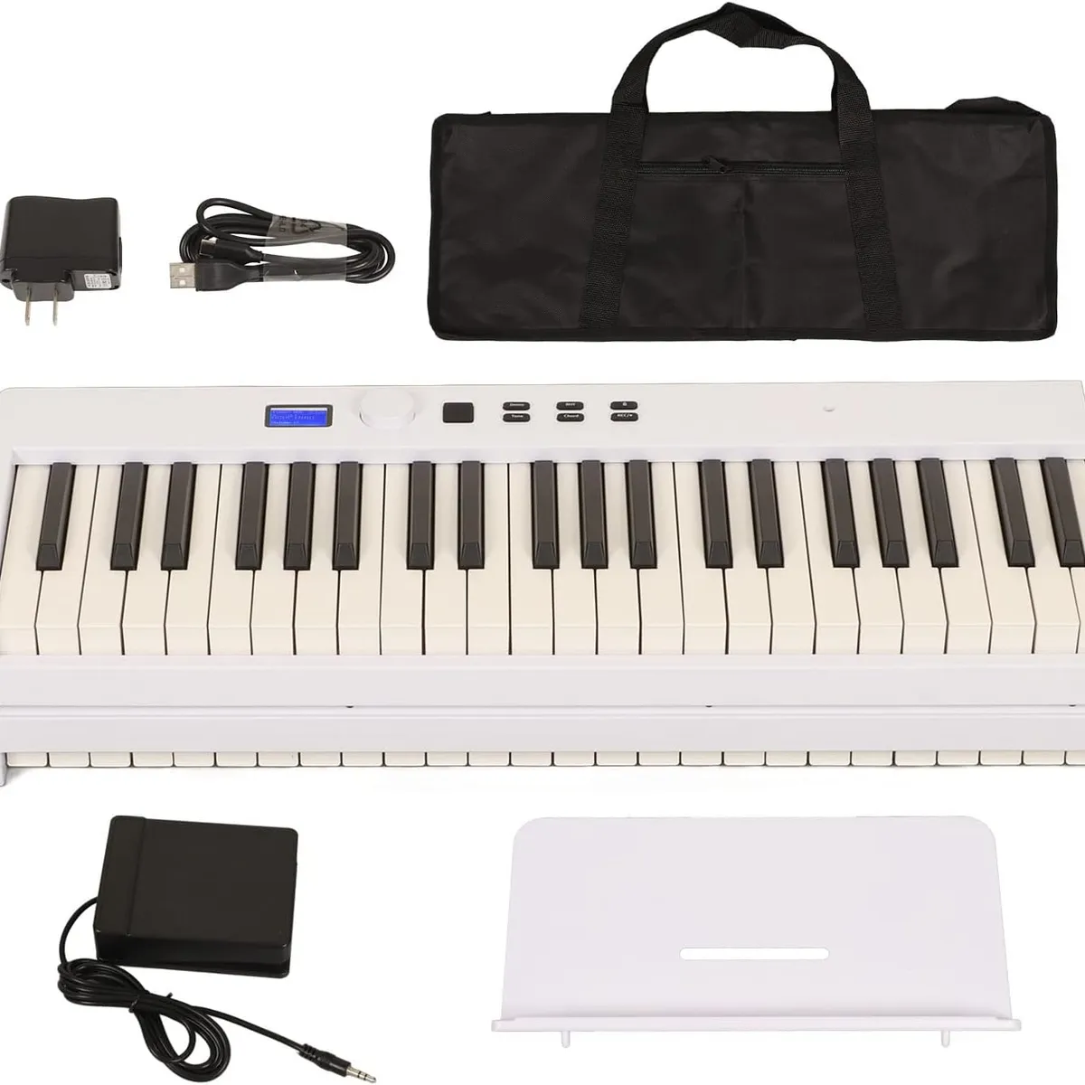 GENERICO - Piano digital plegable Blanco