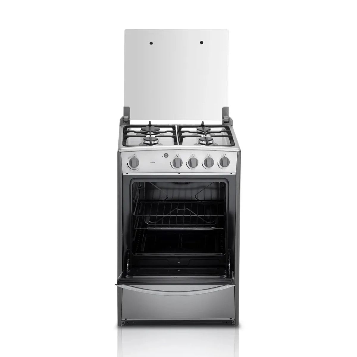 INDURAMA - Cocina Coruña a gas con 4 quemadores sellados y encendido eléctrico