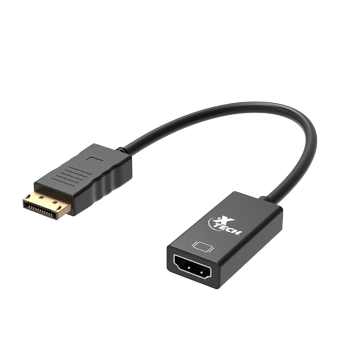 XTECH - ADAPTADOR XTECH DISPLAYPORTM A HDMIH PN XTC-378