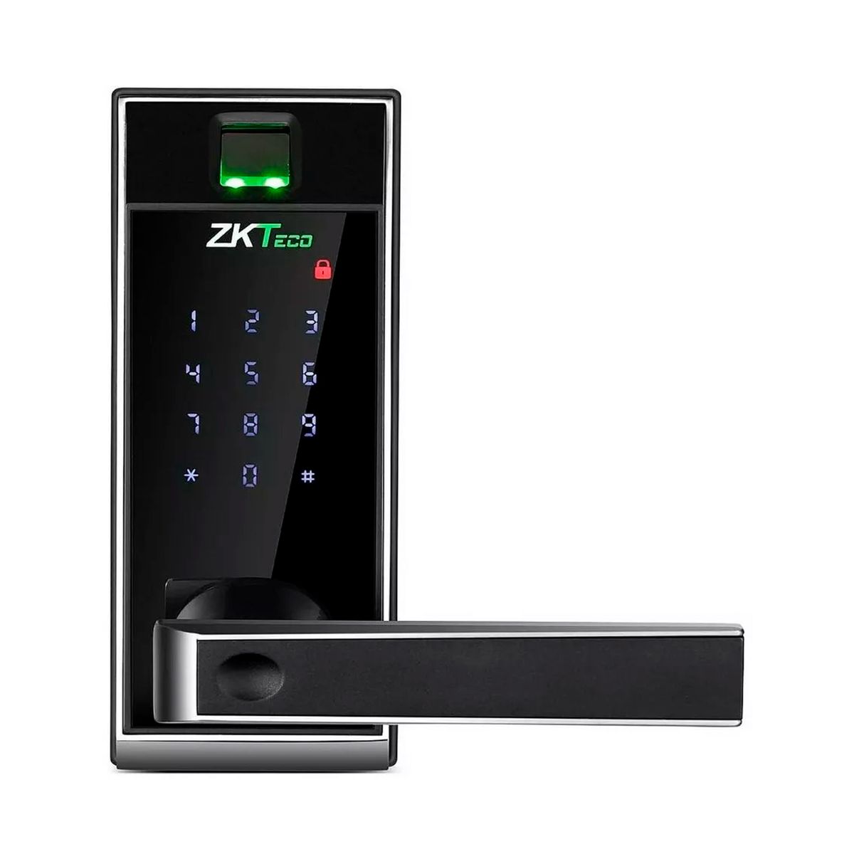 ZKTECO - CERRADURA ZKTECO CON LECTOR DE HUELLA 2 NEGRO PN ZK-AL20BR