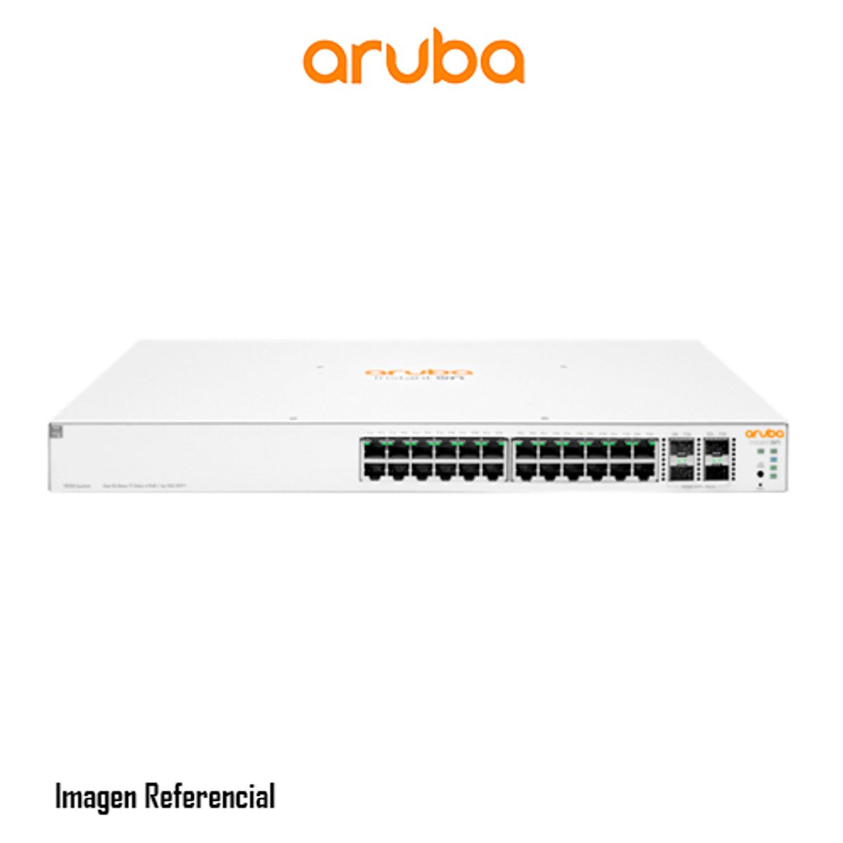 ARUBA - CONMUTADOR ETHERNET ARUBA 24 PUERTOS GESTIONABLE BLANCO PN JL683B