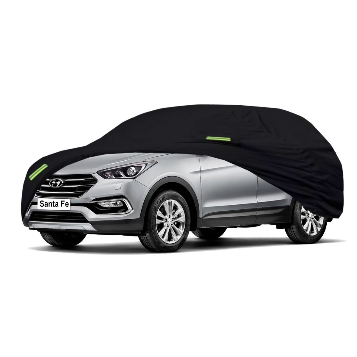 FUNCOVER - Cobertor Camioneta Hyundai Santa Fe Funda Negro Impermeable