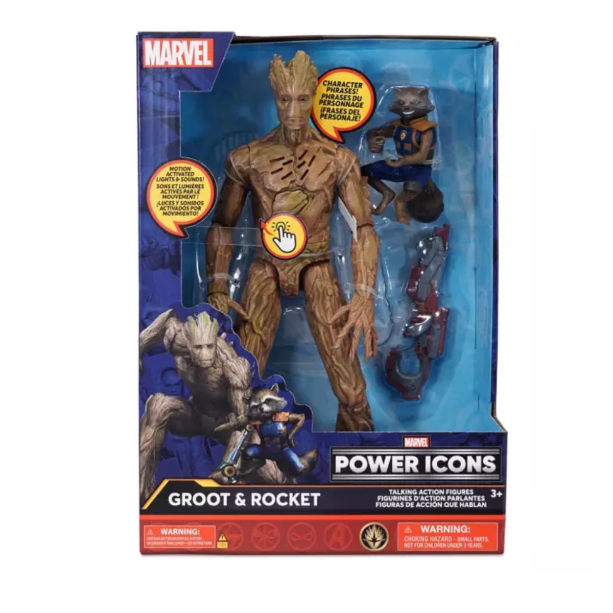 DISNEY - Muñecos Interactivos Groot & Rocket Disney