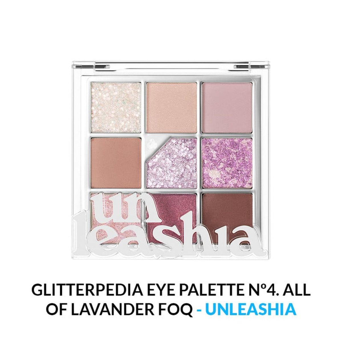 UNLEASHIA - Glitterpedia Eye Palette Unleashia Nº4 All Of Lavender Fog