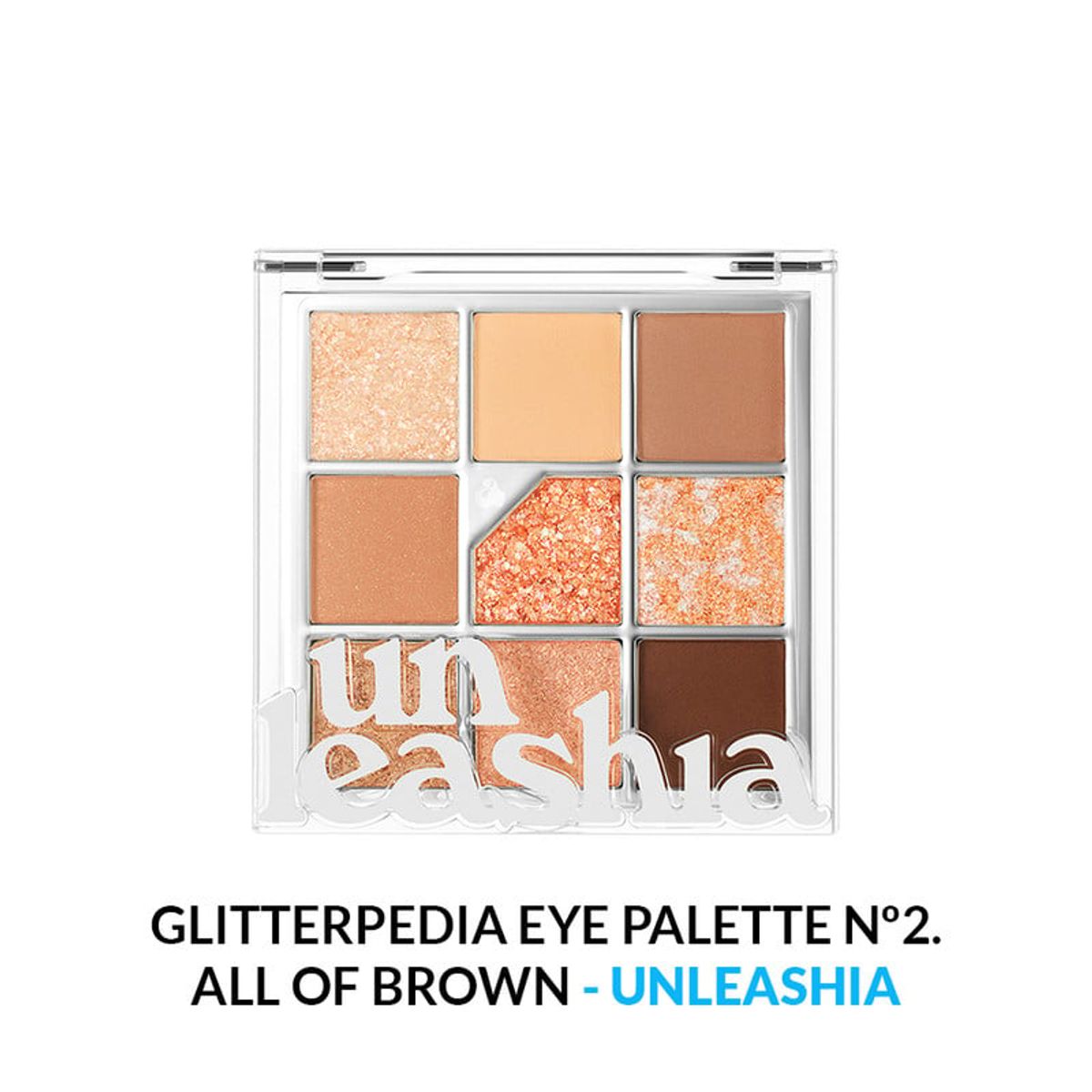UNLEASHIA - Glitterpedia Eye Palette Unleashia Nº2 All Of Brown