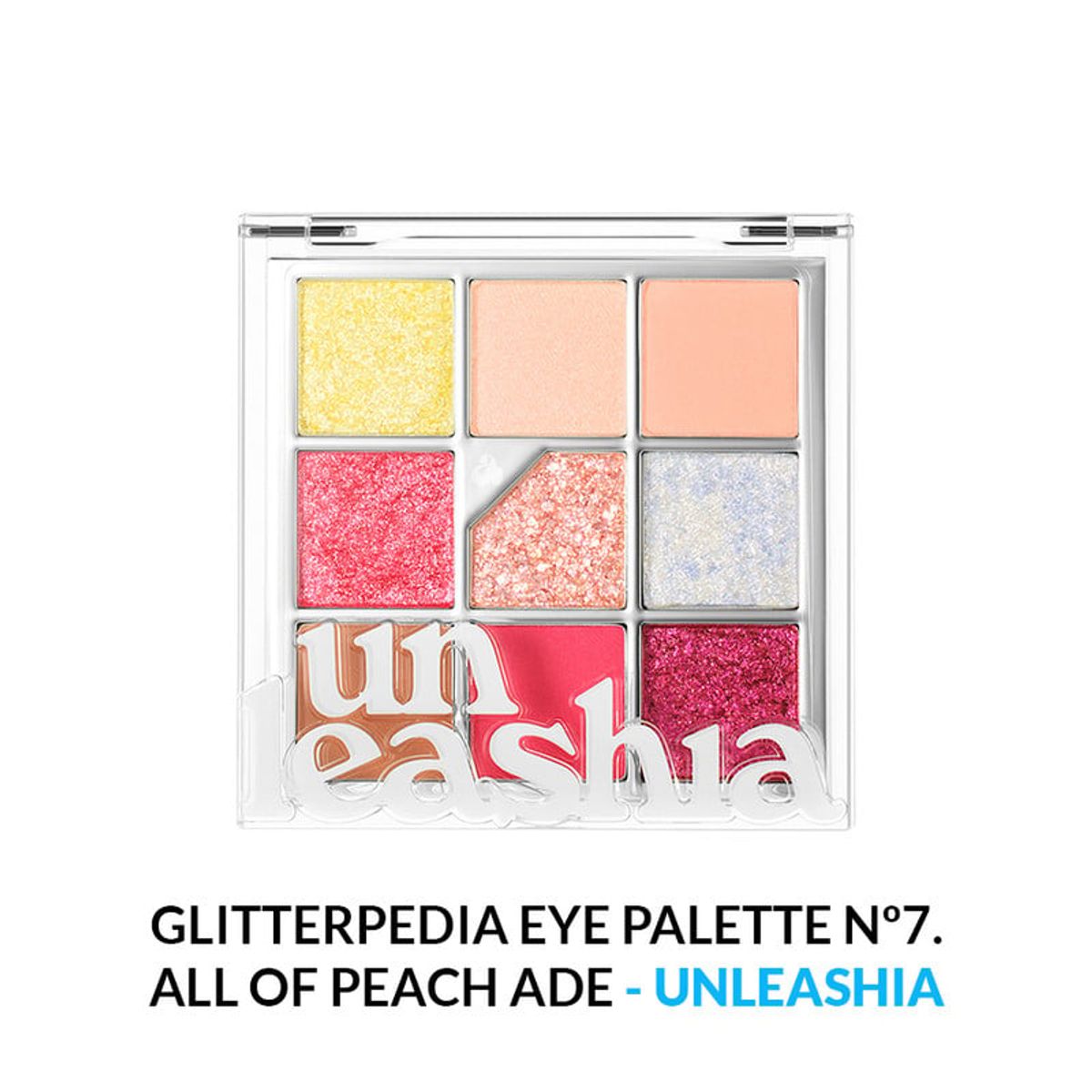 UNLEASHIA - Glitterpedia Eye Palette Unleashia Nº7 All Of Peach Ade