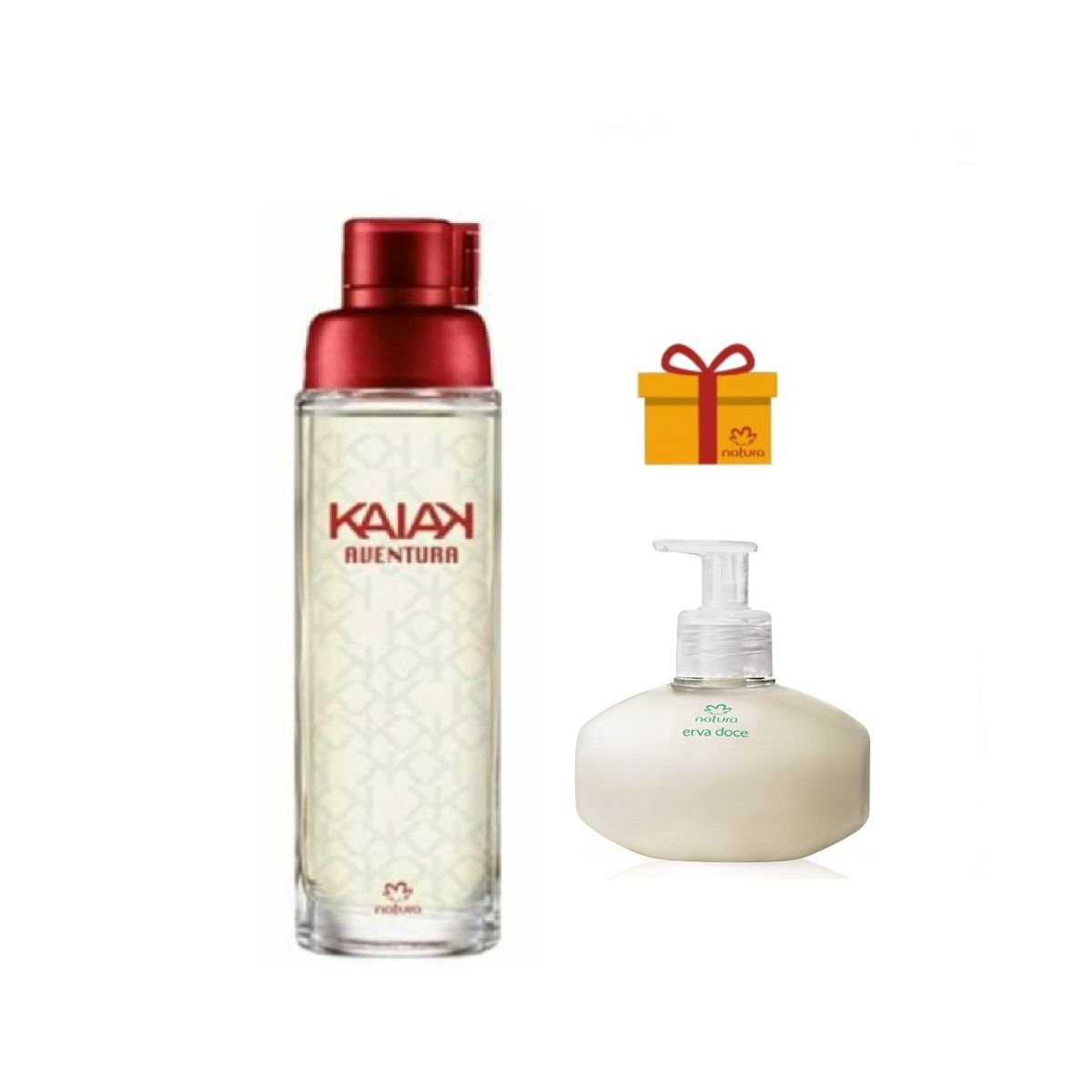 NATURA - Kaiak aventura femenino 100ml + jab liquido erva + regalo