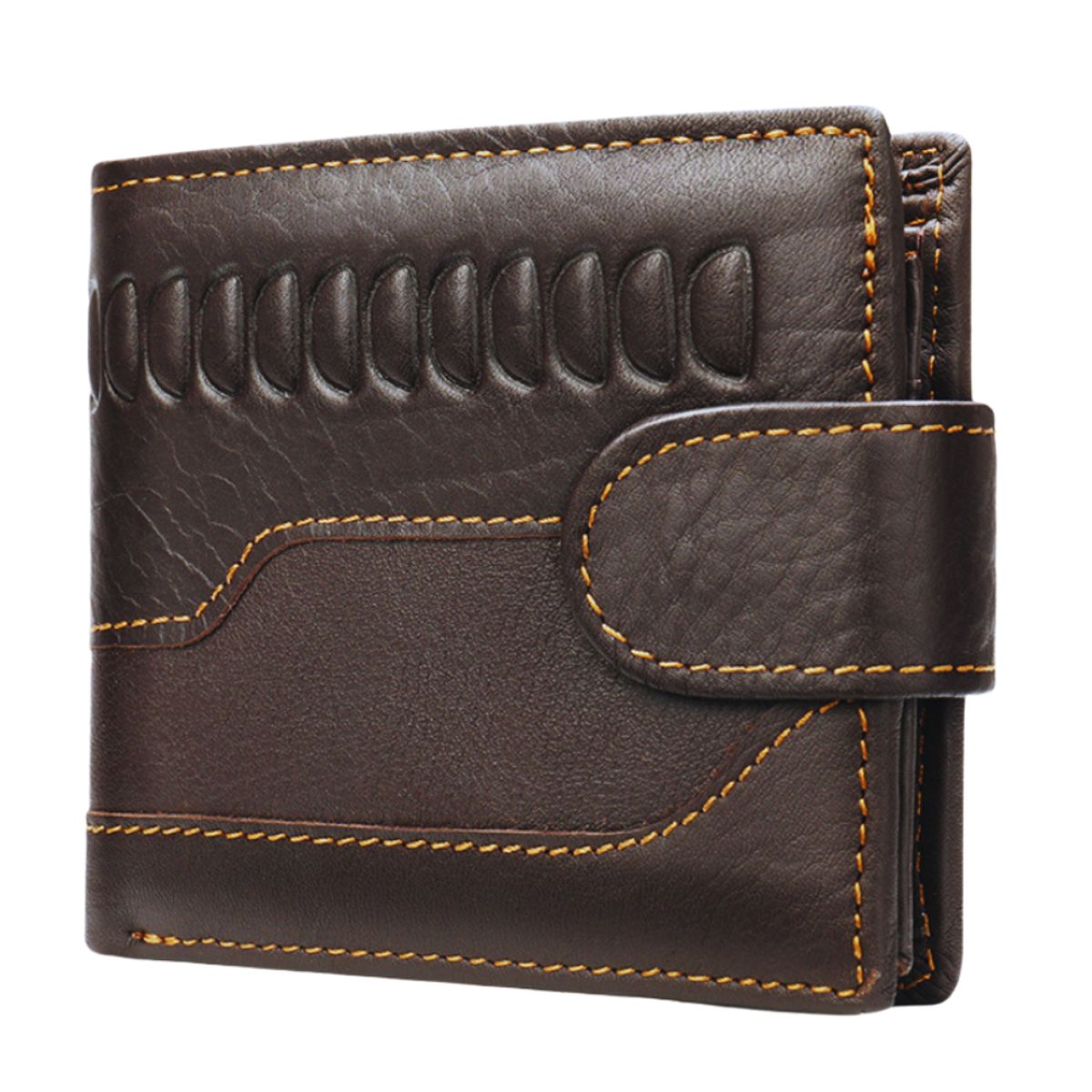 GENERICO - Billetera de cuero vacuno Aldebarán 7039