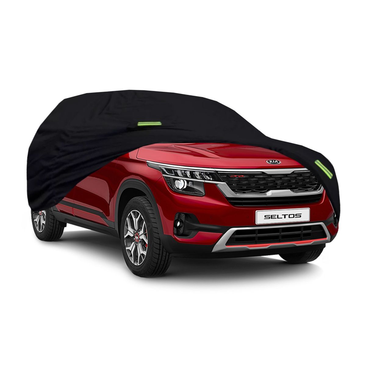 FUNCOVER - Cobertor Camioneta Kia Seltos Funda Negro Impermeable