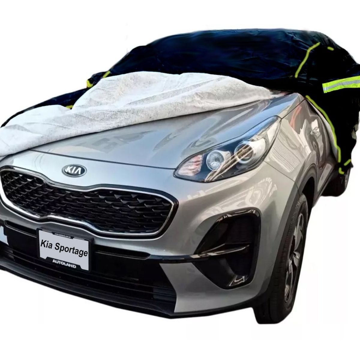 FUNCOVER - Cobertor Camioneta Kia Sportage Funda Negro Impermeable