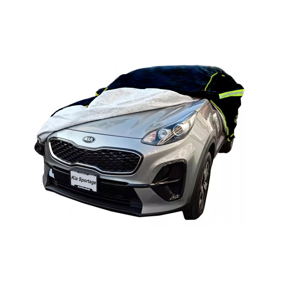 FUNCOVER - Cobertor Camioneta Kia Sportage Funda Negro Impermeable