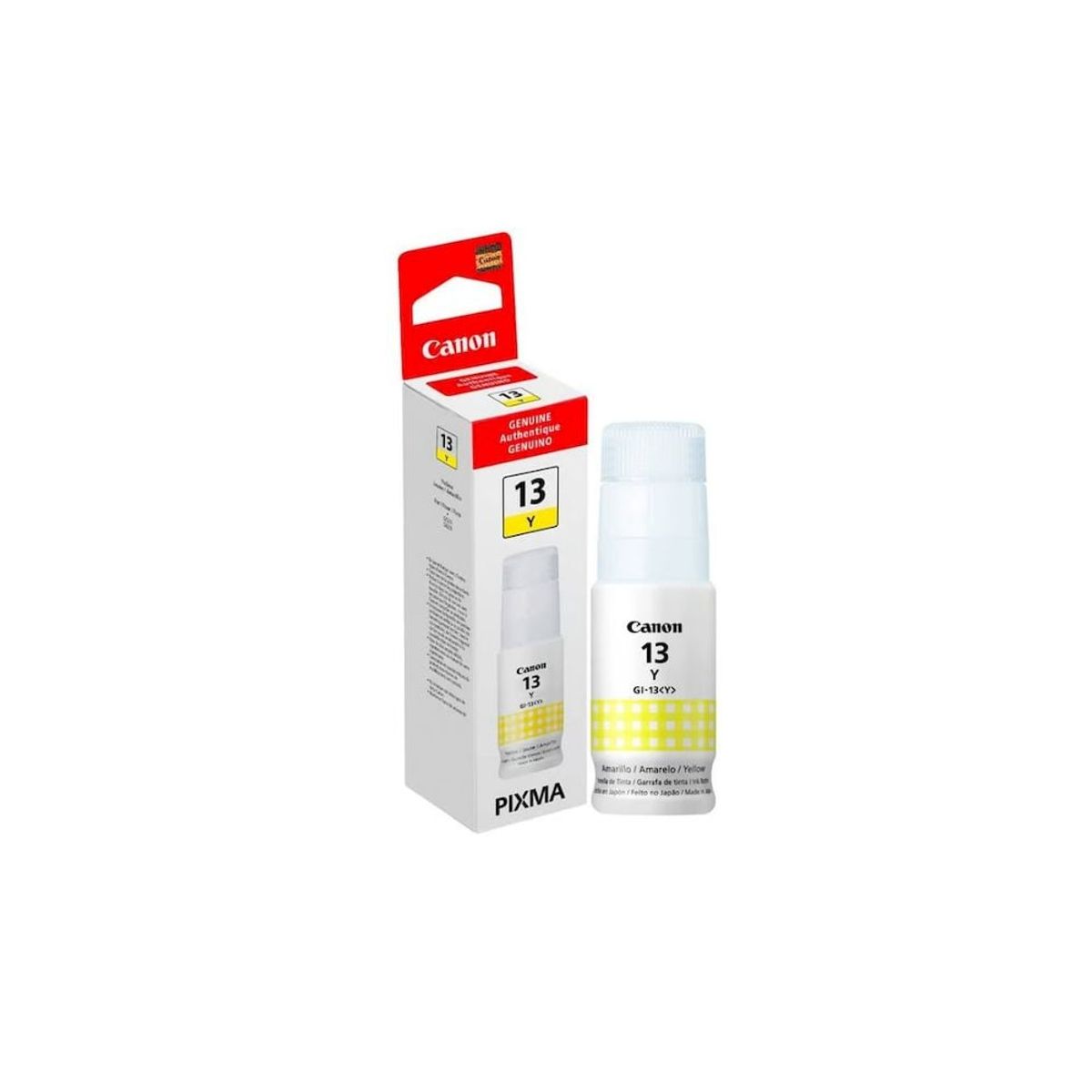 CANON - Tinta Canon 13 AMARILLA GI-13Y YELLOW G510 G610