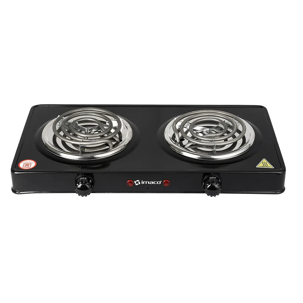 IMACO - Cocina eléctrica 2 hornillas IMACO HP1400