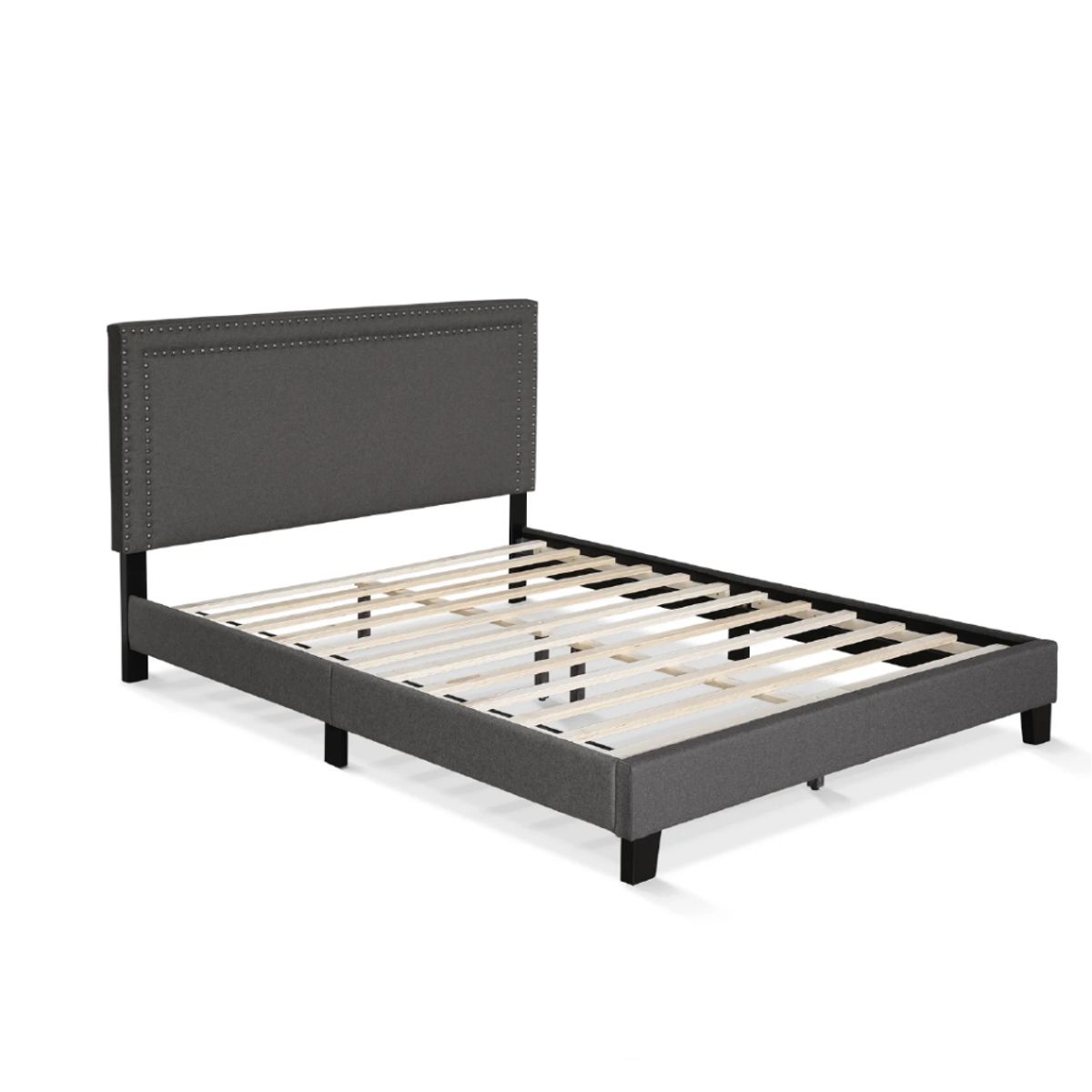 MODELARQ - DORMITORIO KENNY 2 PLAZAS Gris claro