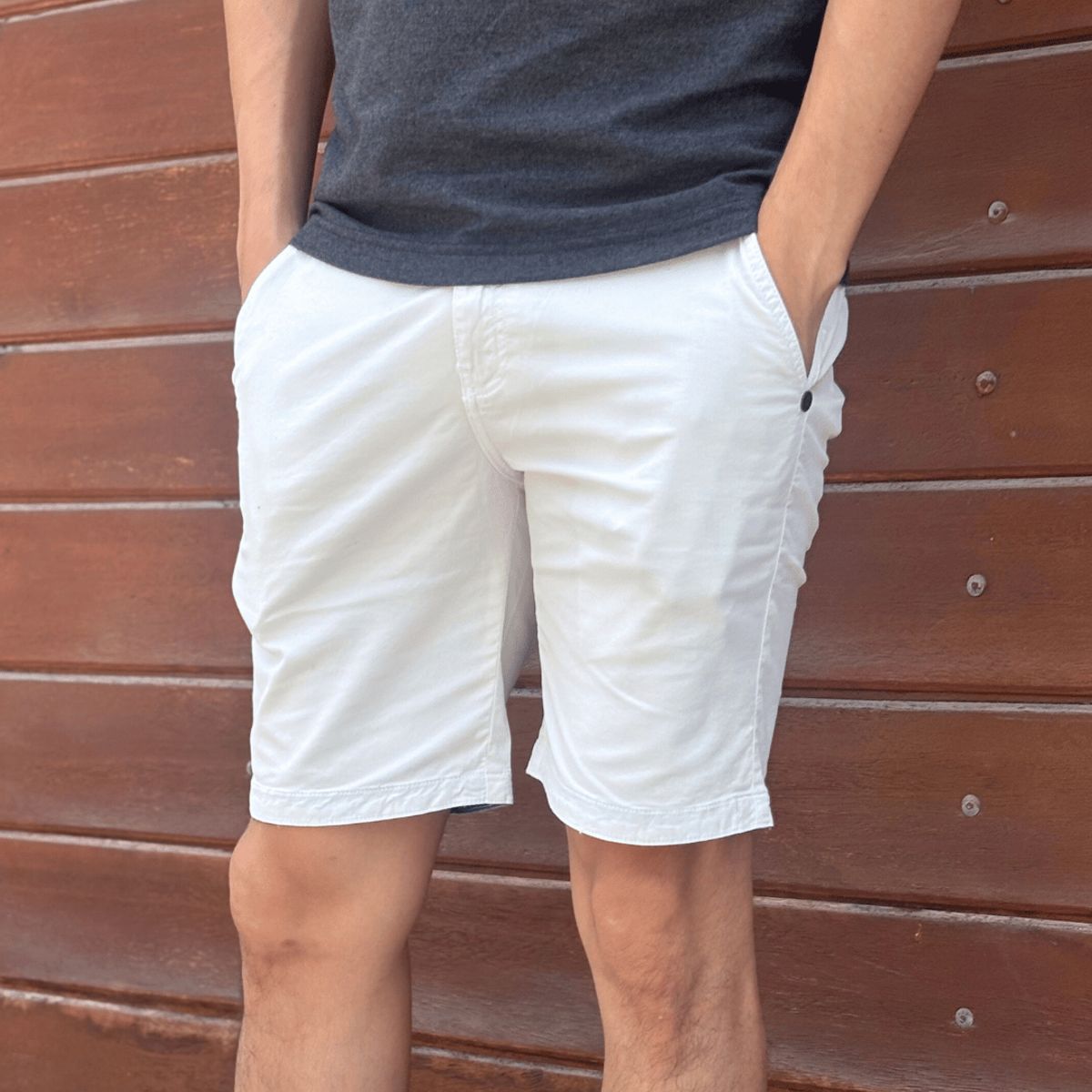 ALDO'S SINCE 1986 - BERMUDA BOLSILLO OJAL DRILL PREMIUM  MOD. 016