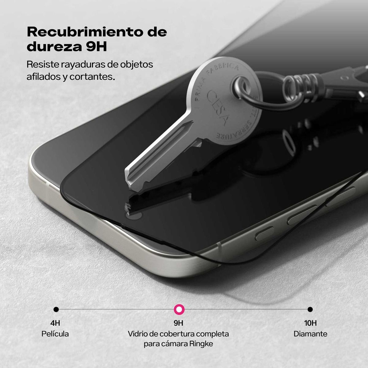 RINGKE - Protector de Pantalla Vidrio Ringke Anti-espía iPhone 16 Pro Max 2 UND