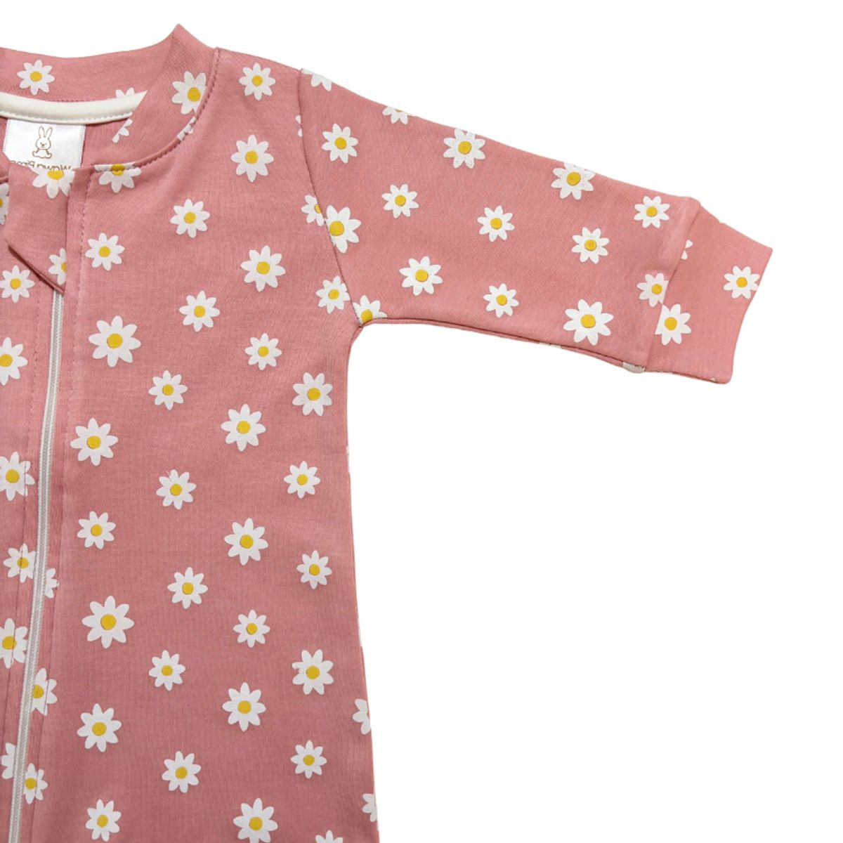 WAWA PIMA - PIJAMA BEBÉ NIÑA SIN PIE ALGODÓN PIMA - MARGARITA