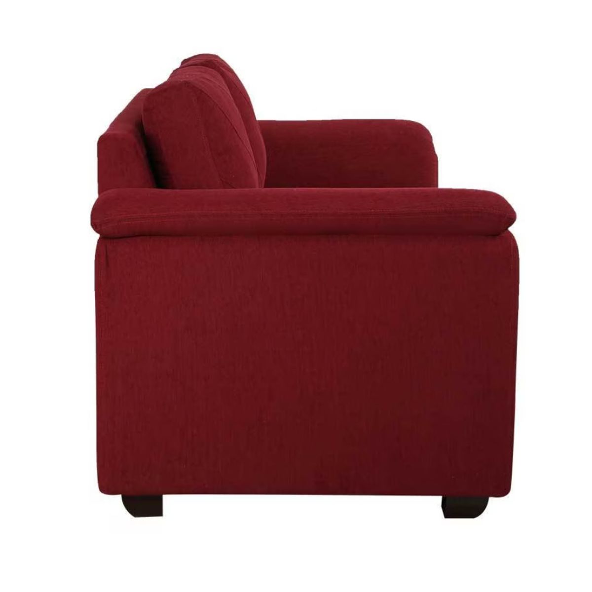 SHEGOSE - SG SOFA 3 CUERPOS RENE ROJO OSCURO