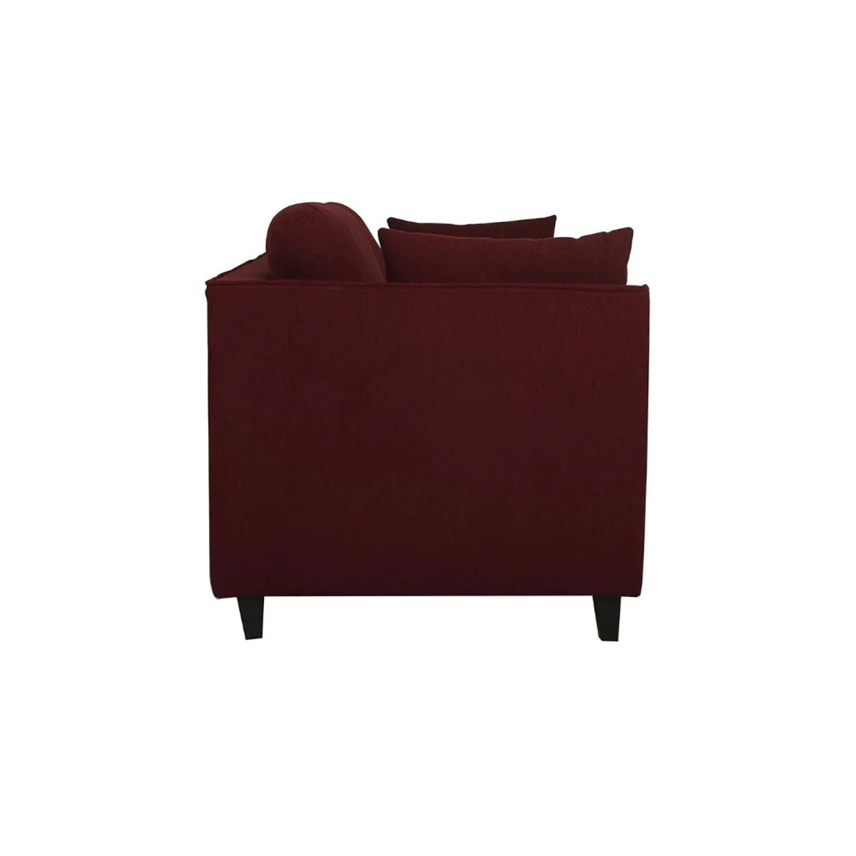 SHEGOSE - SG SOFA 3 CUERPOS LACCI ROJO OSCURO