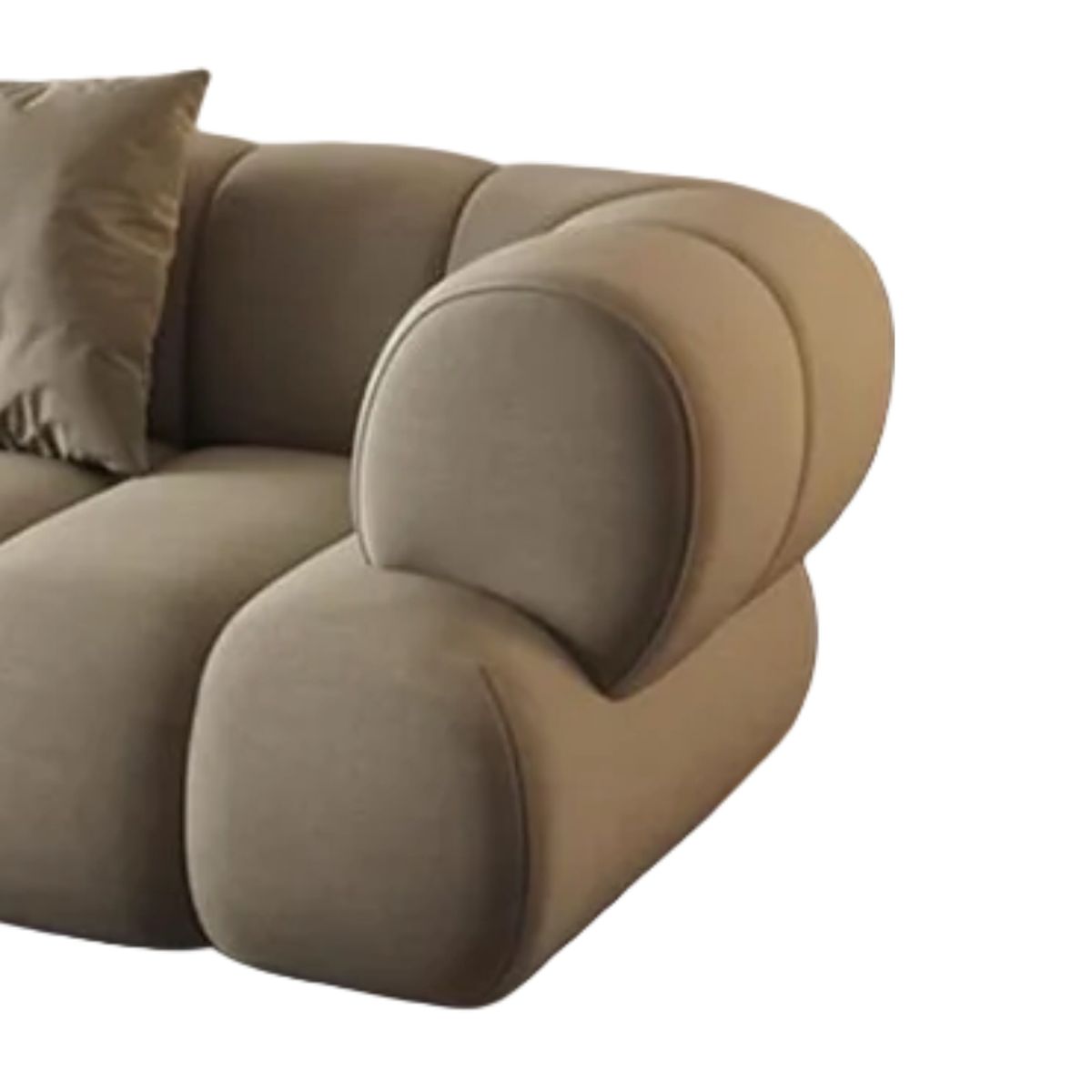 SHEGOSE - SG SOFA 3 CUERPOS YOUSEFF MARRON CLARO