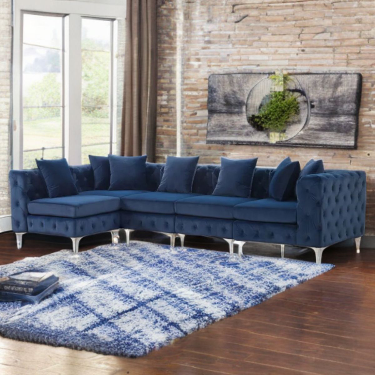 SHEGOSE - SG SECCIONAL IZQUIERDO MIKA AZUL