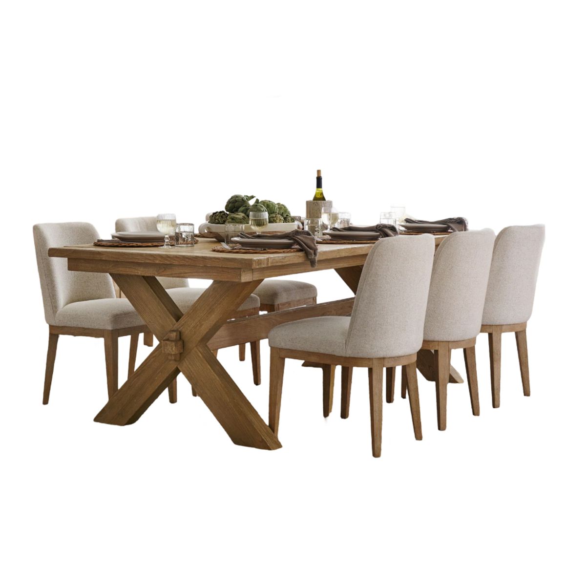 SHEGOSE - SG COMEDOR 6 SILLAS RUSIEL