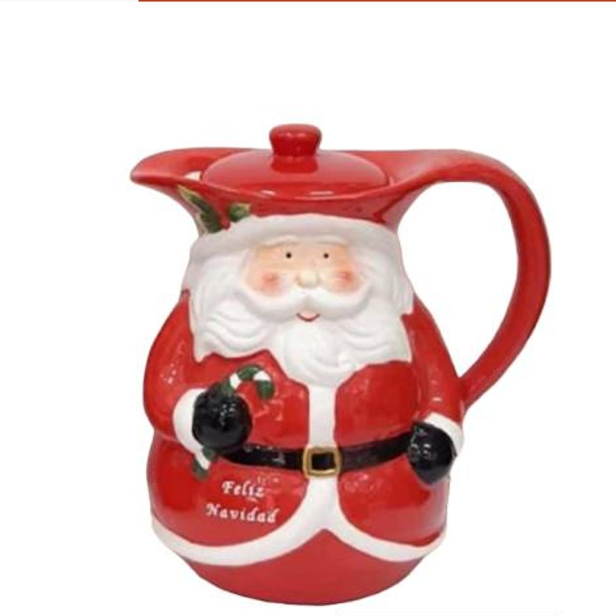 GENERICO - Jarra Navideña con diseño Papa Noel